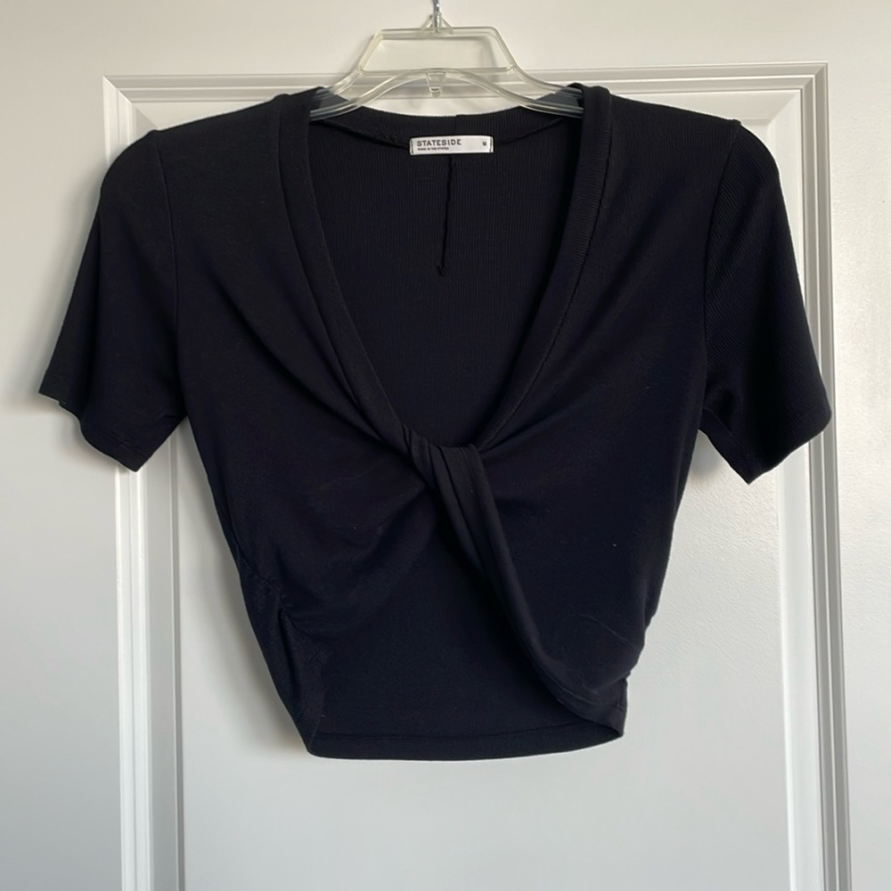 Twist front top
